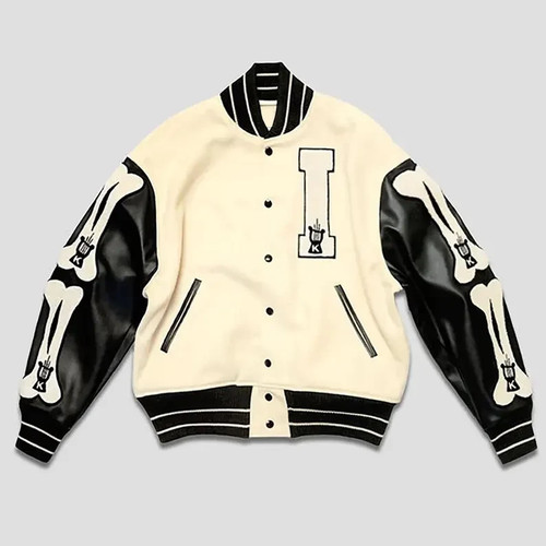 Giacca varsity pelle - varsity, in