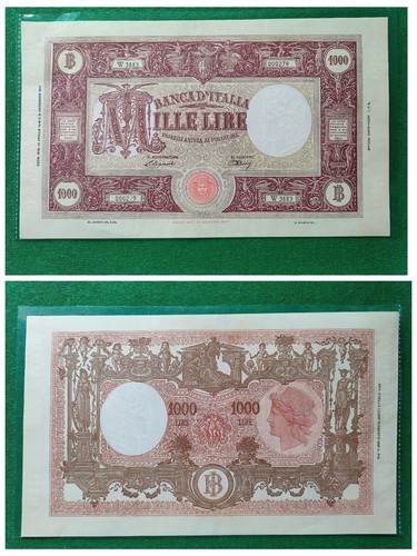 Italia 1000 lire modificato - lire,