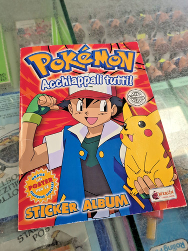 Pokemon merlin album completo - pokemon,