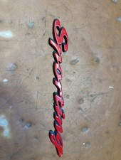 SCRITTA STEMMA LOGO SPORTING FIAT 500 /600/Punto SPORTING, ORIGINALE