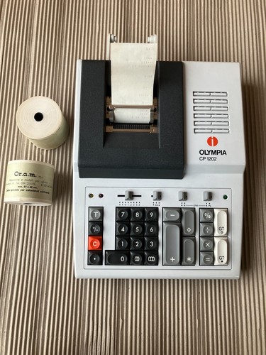 Calcolatrice vintage olympia - vintage,