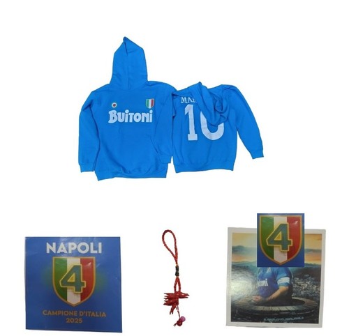 Felpa azzurra stadio fan - stadio,