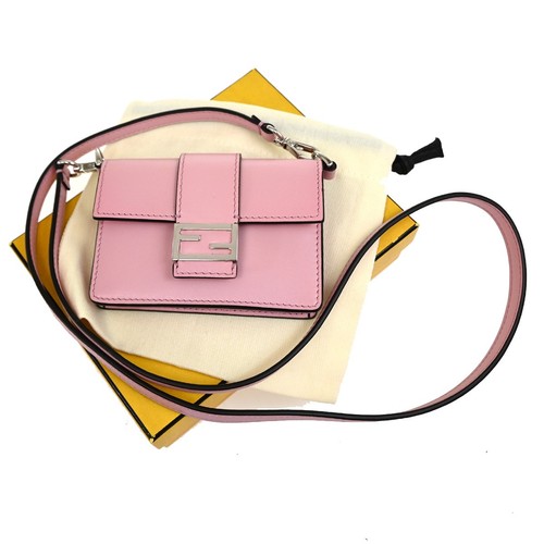Borsa tracolla fendi logo - fendi,