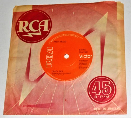 Patty pravo crazy idea - ,
