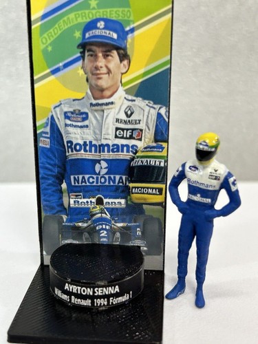 Figurina ayrton senna williams - figurina,