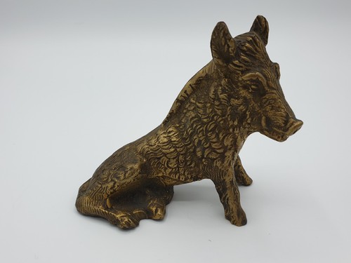 Cinghiale piccolo bronzo - cinghiale,