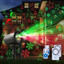 2-Pack Christmas Projector
