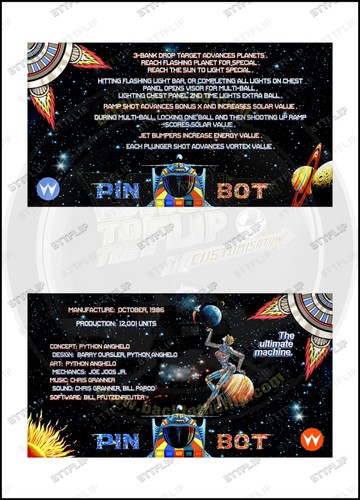 Cartes instructions flipper - instructions,