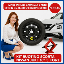 💥 Kit Ruotino Scorta Nissan