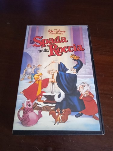 Vhs spada nella roccia - vhs, la