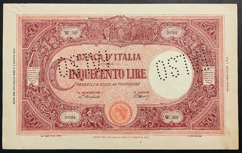 500 lire 1943 grande - grande, c