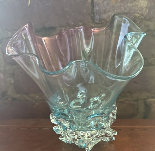 Vaso sommerso vintage vetro - vintage,