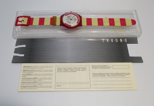 Swatch chrono scr100 navy - chrono,