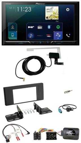 Pioneer 2din dab - dab, volante
