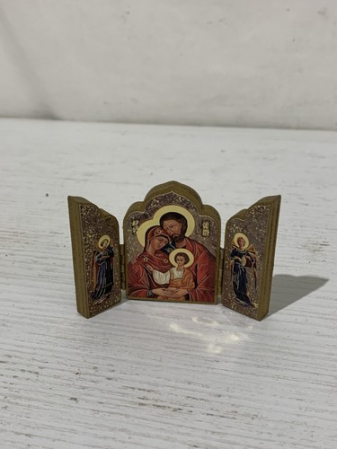 Trittico icona sacra - trittico,