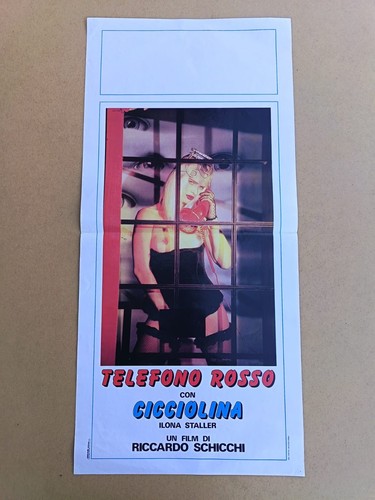 Telefono rosso cicciolina - rosso,