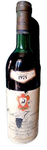 Bottiglia vino colli del - bottiglia,