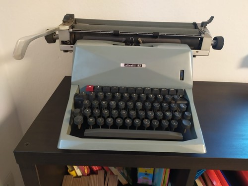 Macchina scrivere olivetti - macchina,