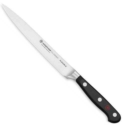 Coltello sfilettare flessibile