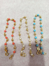 Tris di bracciali in argento