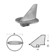 Anodo Pinna Mercury 50 cv Hp -