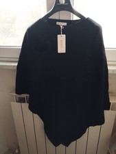 Poncho nero kiwi - nero, in