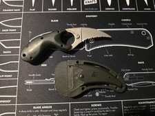 Coltello lama fissa artiglio