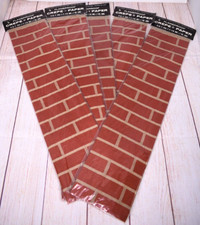 Lotto 5 mattoncini ignifughi