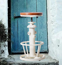 Antico industriale fondo tondo