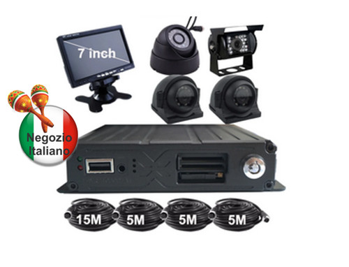Car dvr 4ch canali - 4ch,