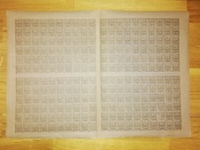 Modena Foglio segnatasse 9 cent nuovo con gomma **