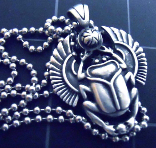 Collana scarabeo letame catena - collana,