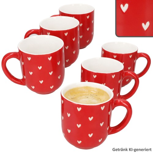 Set tazzine caffè love - tazzine,