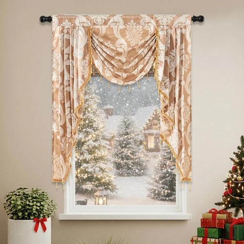 Valance cascata beige - cascata,