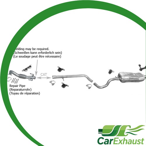Scarico completo per golf 4 - scarico,