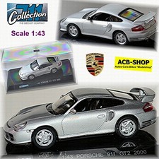 Porsche 911 GT2 Tipo: 996 Coupé 2001-05 Argento Metallizzato 1:43 711 Collection