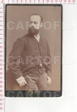 C9285 FOTO UOMO BAFFI ANELLO OROLOGIO SU CARTONE 21X13 MARCOZZI MONTABONE MILANO