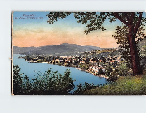 Postcard cernobbio dal parco - postcard,