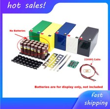 Batteria agli ioni di litio 12V 3S 7P 40A BMS set custodia fai da te per parete di alimentazione 18650