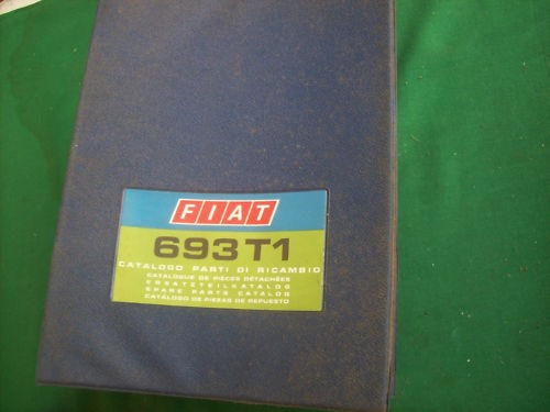 Fiat 693 catalogo ricambi - fiat, t1