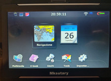 Navigatore GPS Mksutary 7” Completo (SD 32GB, Mappe Europa , Accessori, Scatola)