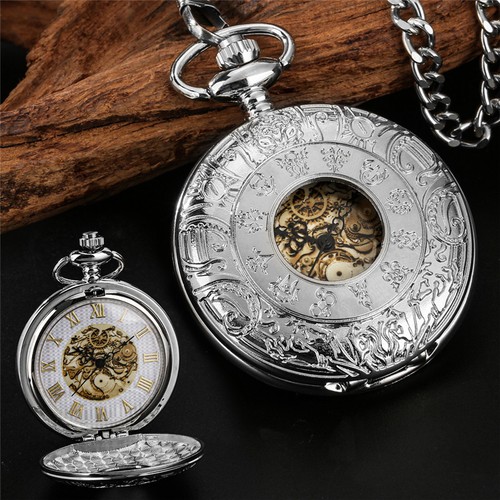 Orologio tasca argento oro - orologio, argento/oro