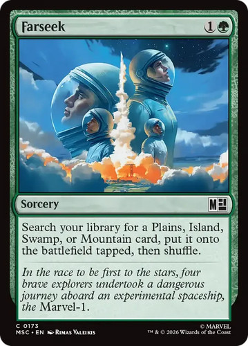 Farseek fetch land mtg - (ex/nm),