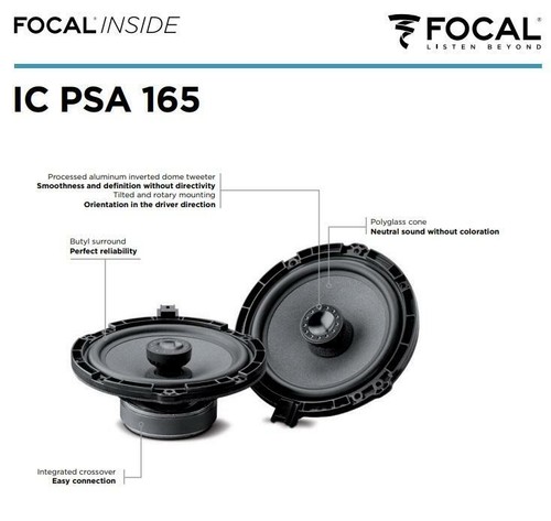 Altoparlante coassiale focal - altoparlante,