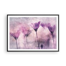 Poster 100x70cm Fiori rosa