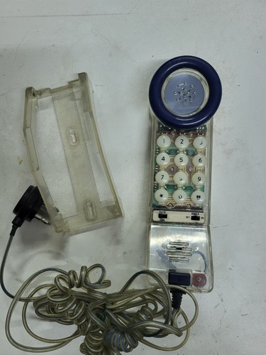 Vintage telefono trasparente - telefono,
