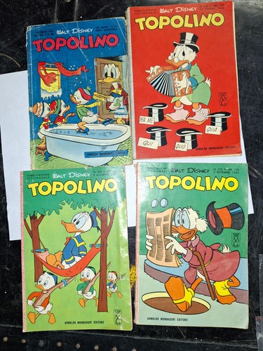 Lotto topolino anni 60 - 4, 50/60
