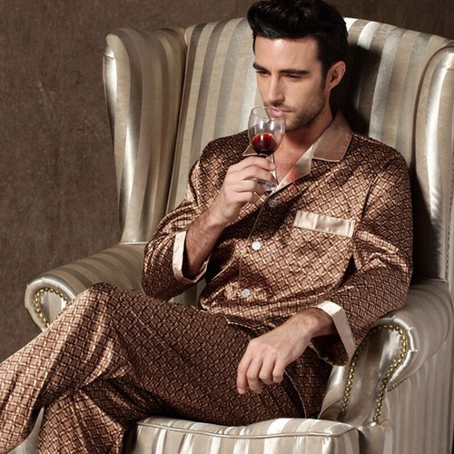 Pigiama uomo raso seta 2 - pigiama,