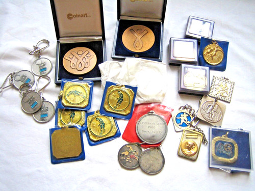Lotto medaglie sportive - medaglie,