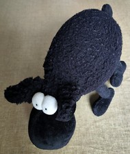 Peluche pecora nera Mordillo Heye Crazy Zoo 35 cm vintage anni '90